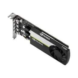 NVIDIA T1000 - Carte graphique - T1000 - 4 Go GDDR6 - PCIe 3.0 x16 profil bas - 4 x Mini DisplayPort (VCNT1000-PB)_6